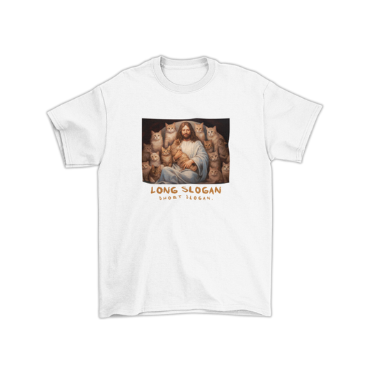 Áo meme Jesus of Kittens – thiết kế nghệ thuật lầy lội