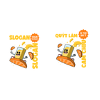 Funny orange juice t-shirt – customizable slogan