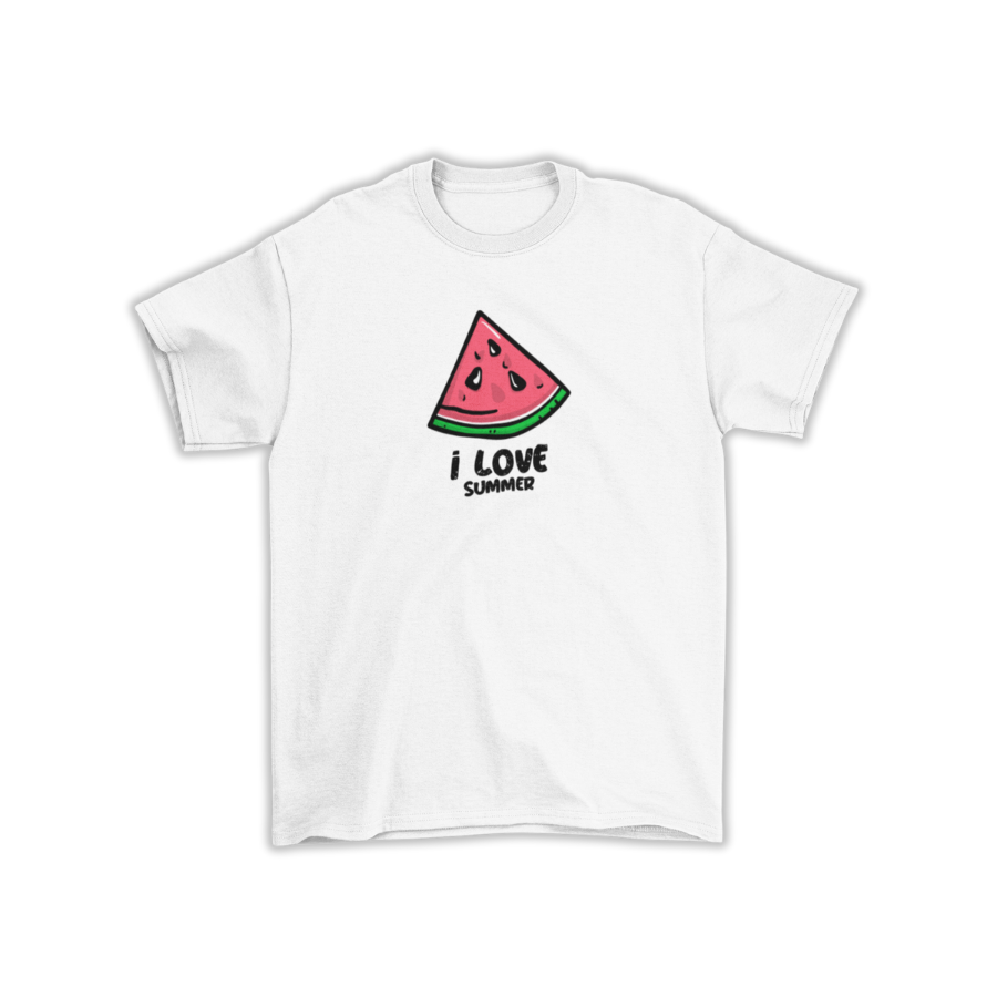 Watermelon summer t-shirt – customizable slogan