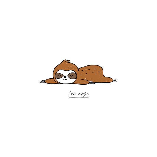Áo thun trắng in hình chú lười nằm ngủ cùng dòng chữ “Professional Napper” – phong cách lười biếng dễ thương