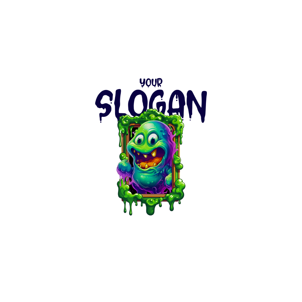 Áo thun, hoodie, sweater in hình slime quái vật hoạt hình với chữ “It’s Slime Time”