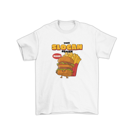 Burger va khoai tay