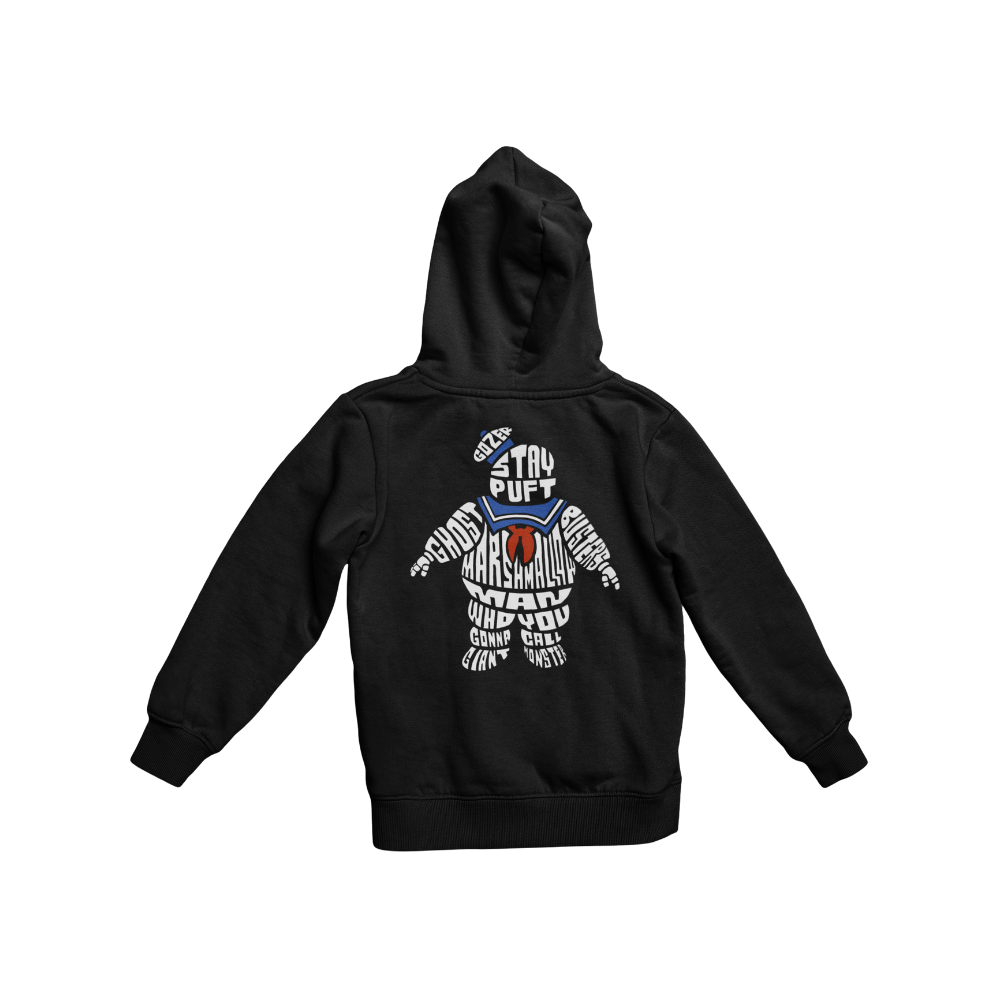 Mẫu áo in hình Stay Puft Marshmallow Man phong cách typography cực “ghê”, dành cho fan Ghostbusters chính hiệu!