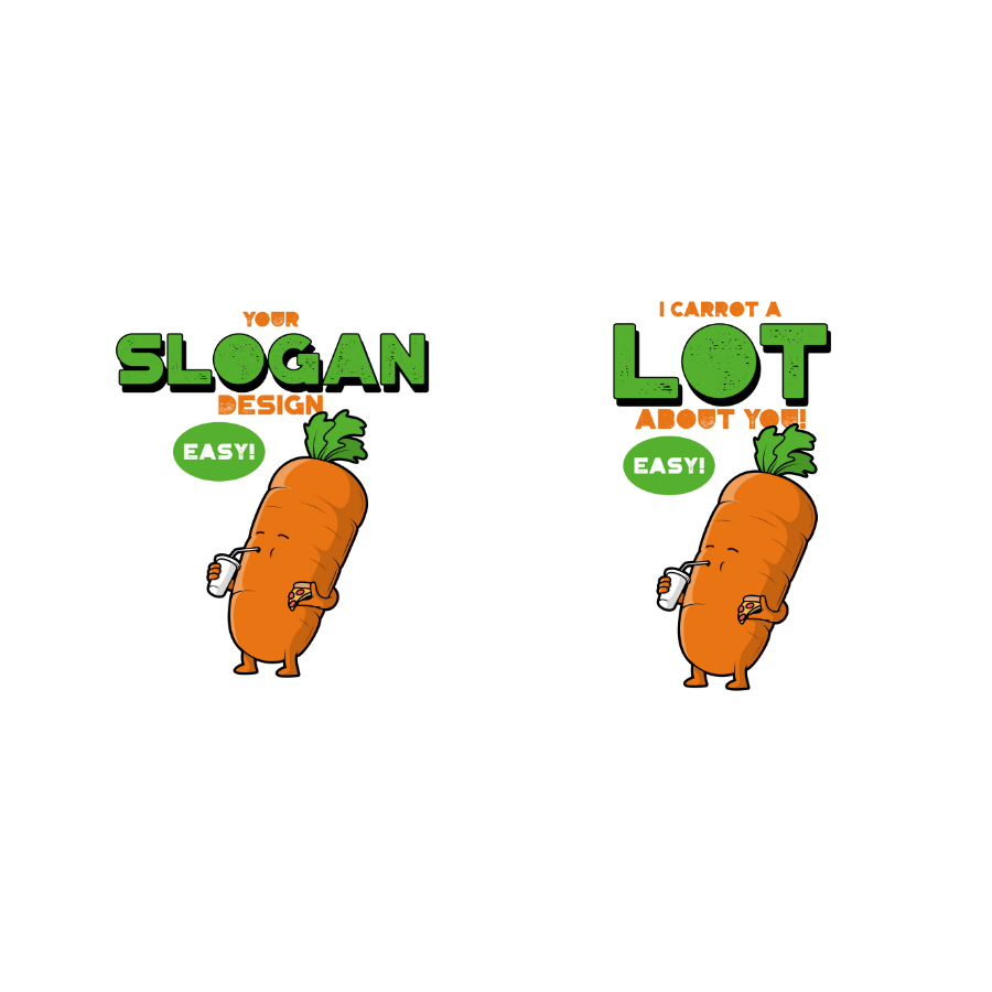 T-shirt carrot illustration, pun joke funny couple shirt