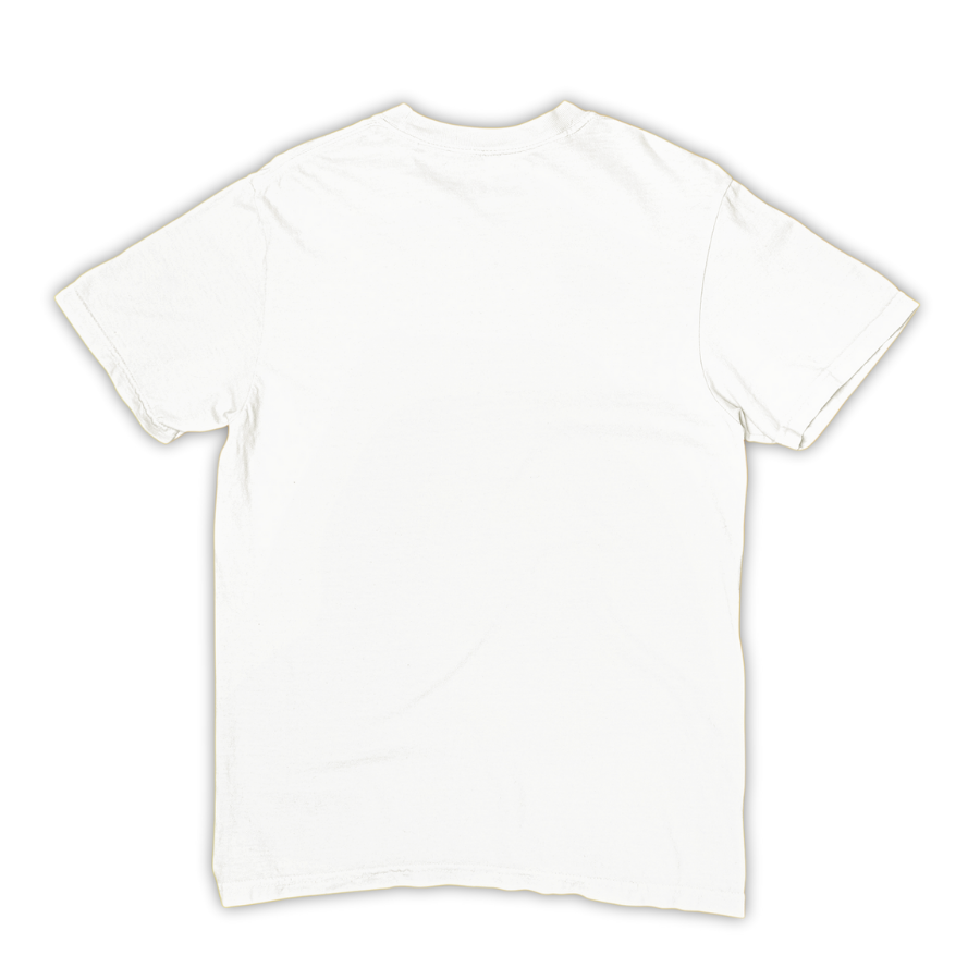 Áo thun trắng unisex in hình 